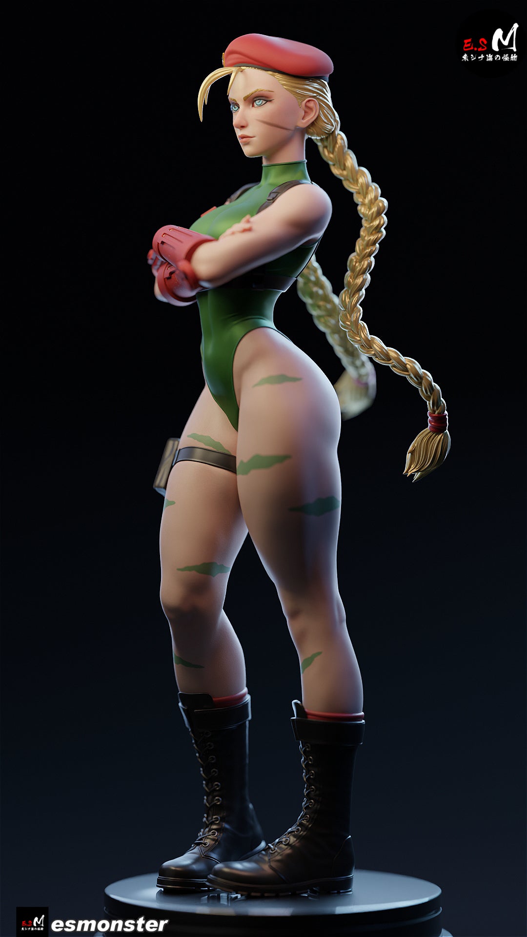 Cammy Statue 3D-Printed Kit