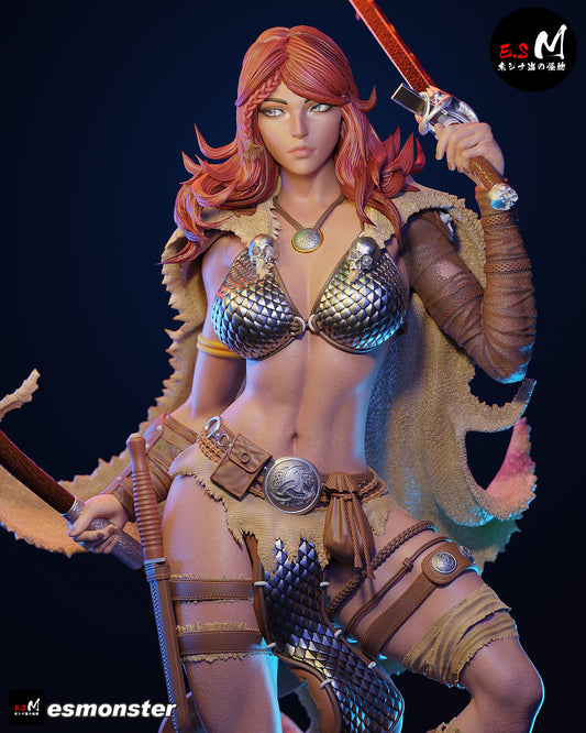 Red Sonja Statue