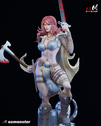 Red Sonja Statue