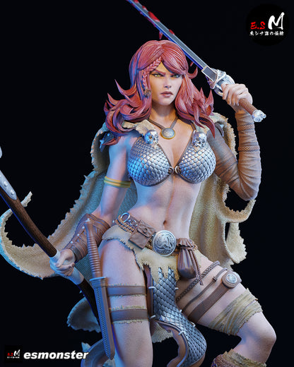 Red Sonja Statue