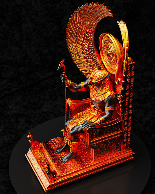 Ra - God Of The Sun Statue 3D-Printed Kit