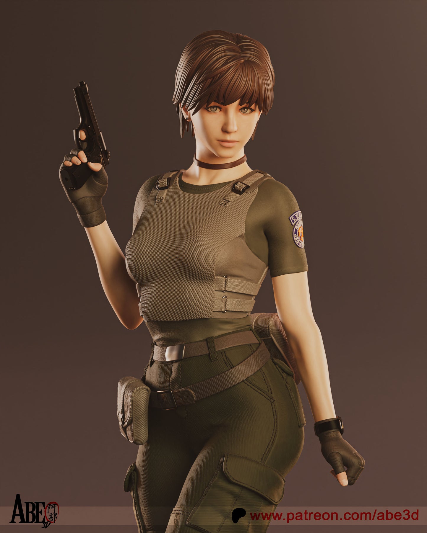 Rebecca Chambers Statue