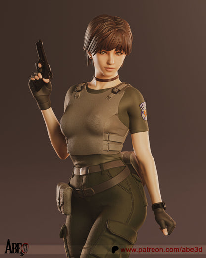 Rebecca Chambers Statue