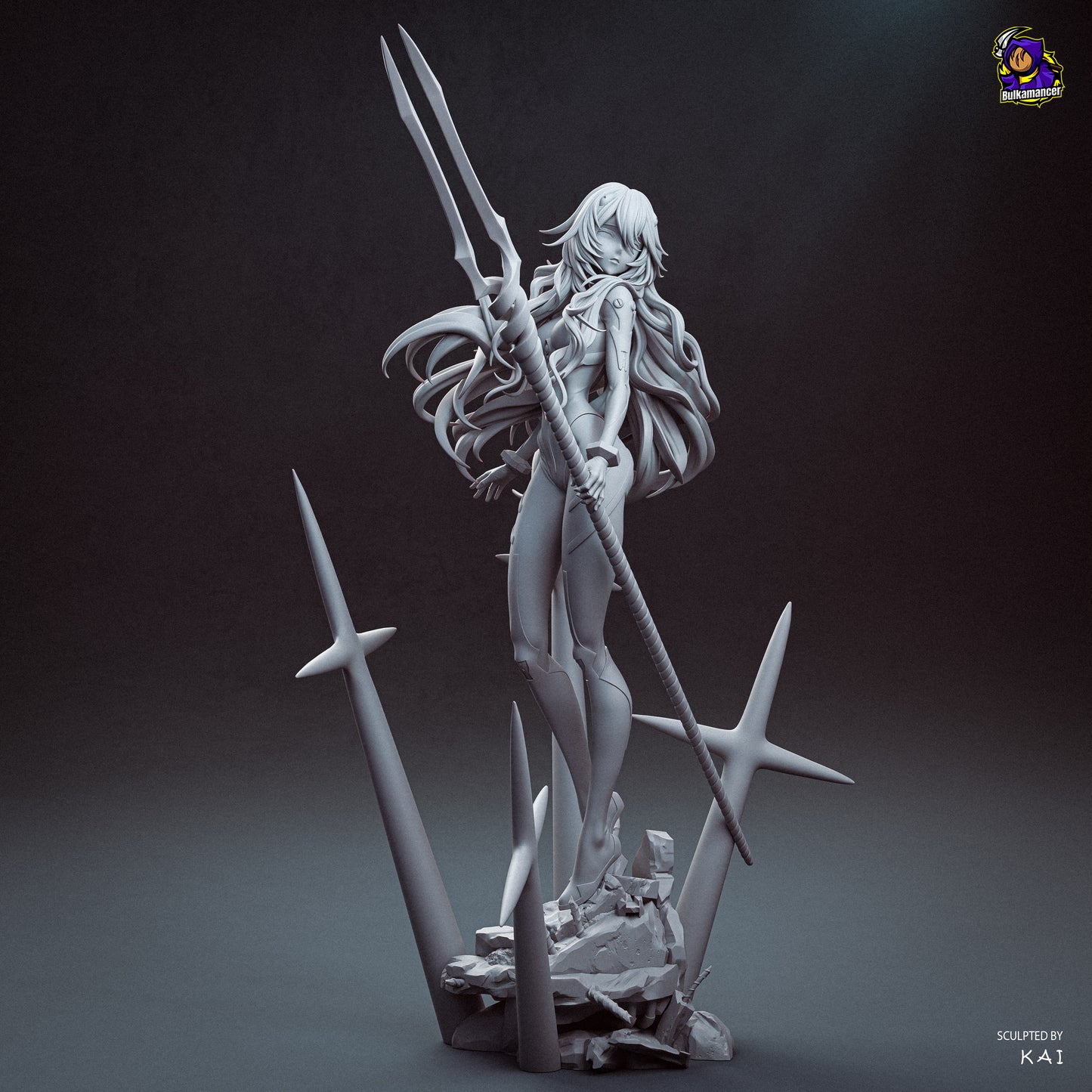 Rei Statue 3D-Printed Kit