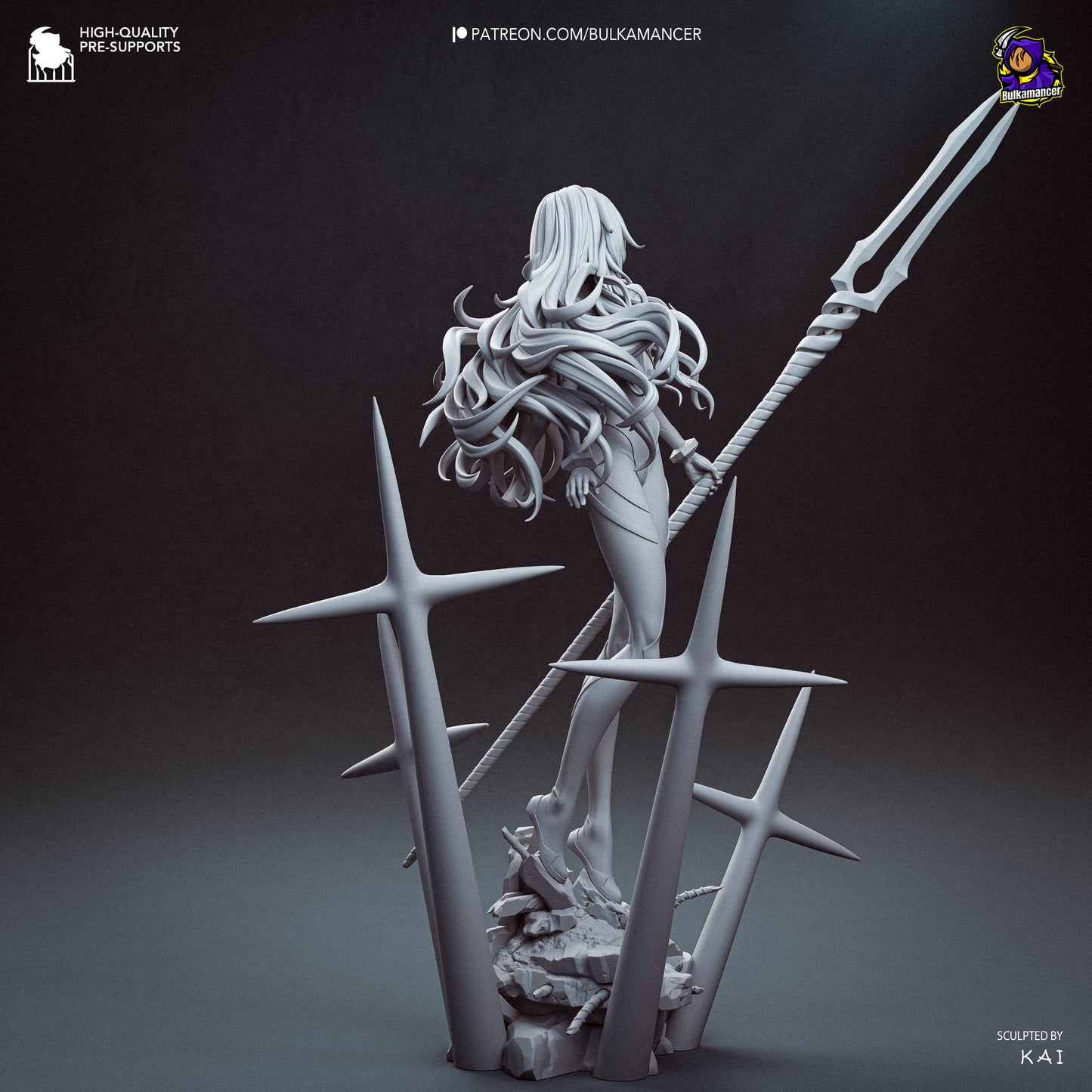Rei Statue 3D-Printed Kit