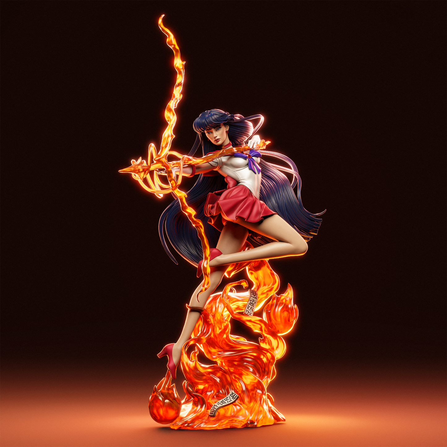 Rei Hino Statue