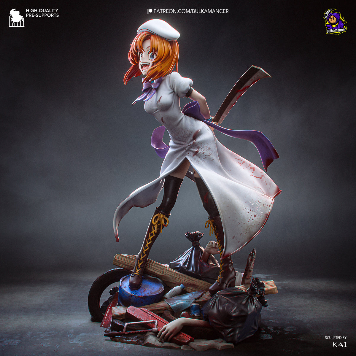 Rena Statue 3D-Printed Kit