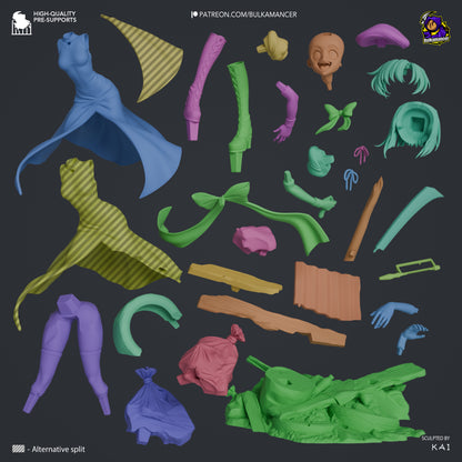 Rena Statue 3D-Printed Kit