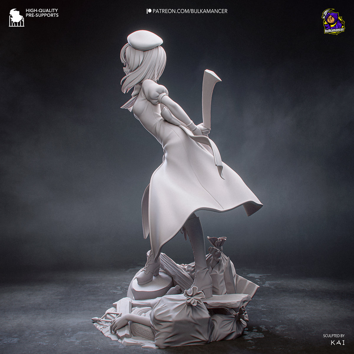 Rena Statue 3D-Printed Kit