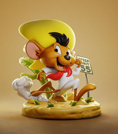 Speedy Gonzalez Statue 3D-Printed Kit