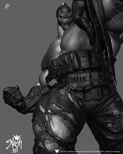 Absolute Bane Statue 3D-Printed Kit