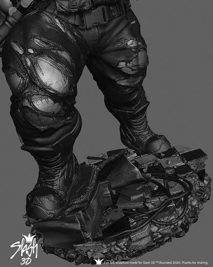 Absolute Bane Statue 3D-Printed Kit