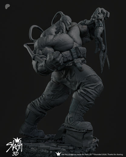 Absolute Bane Statue 3D-Printed Kit