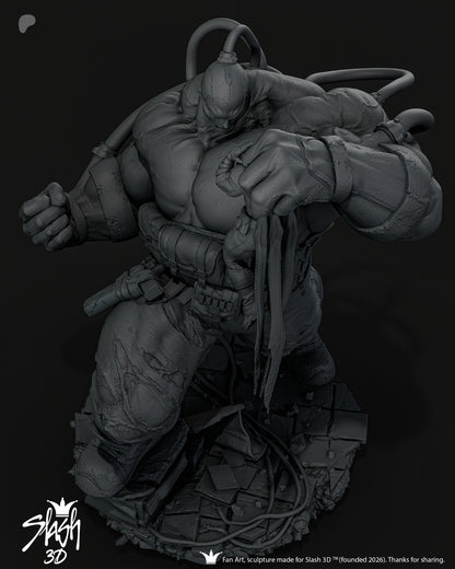 Absolute Bane Statue 3D-Printed Kit