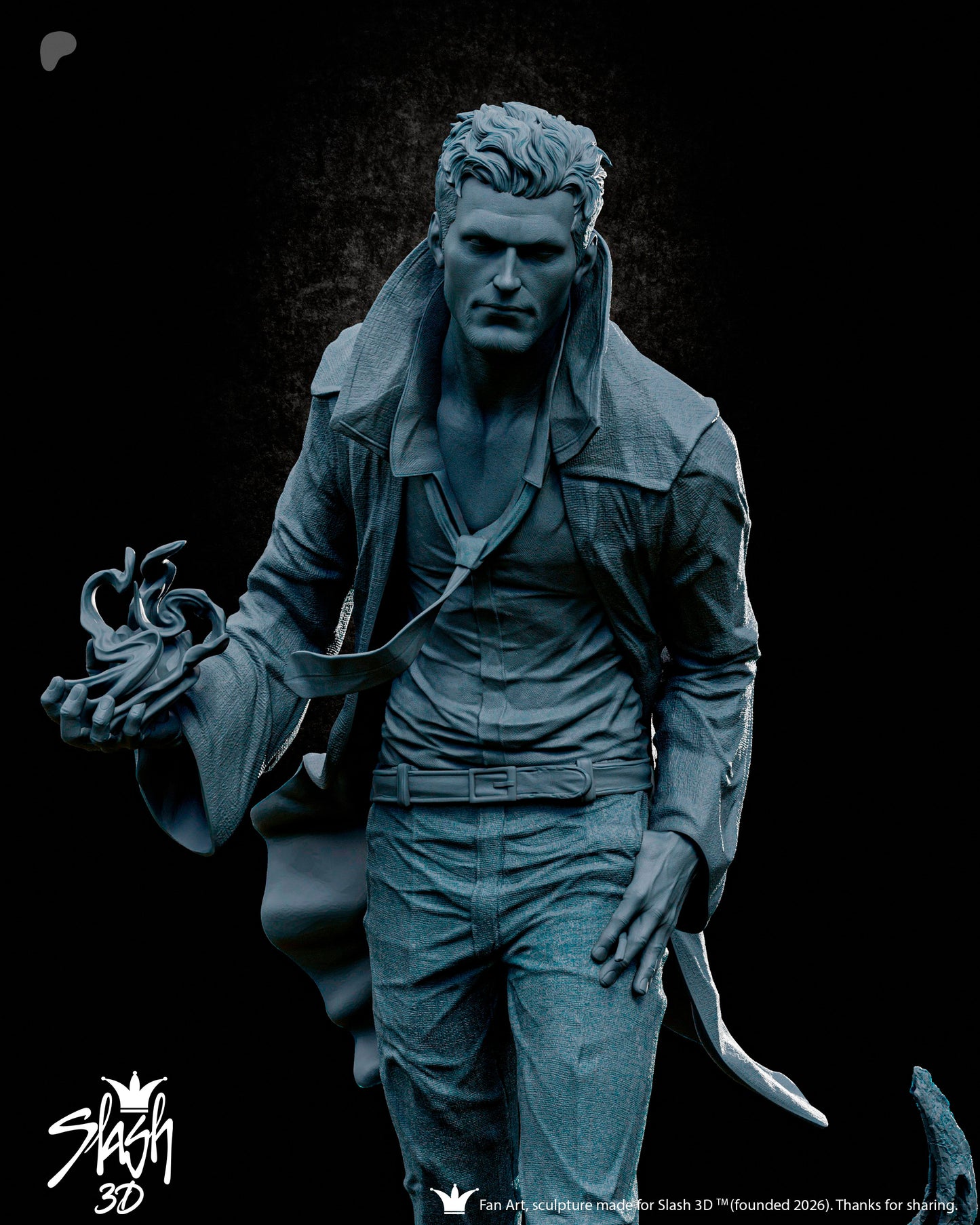 Constantine Statue 3D-Printed Kit