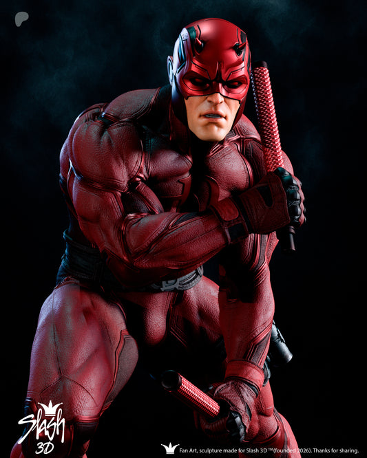 Dare Devil Statue 3D-Printed Kit
