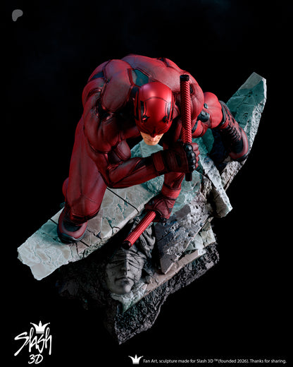Dare Devil Statue 3D-Printed Kit