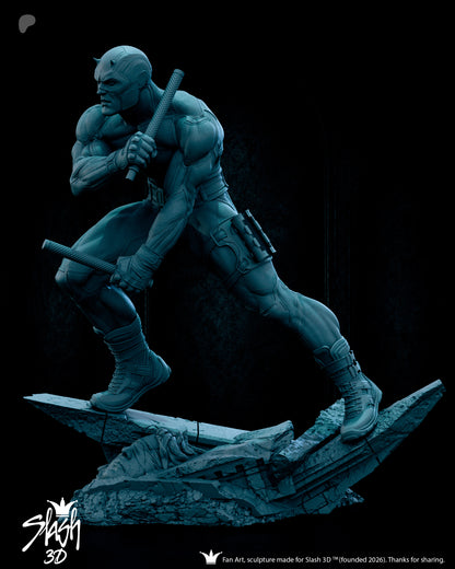 Dare Devil Statue 3D-Printed Kit