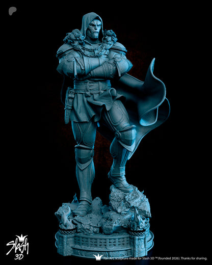 Dr. Doom Statue 3D-Printed Kit