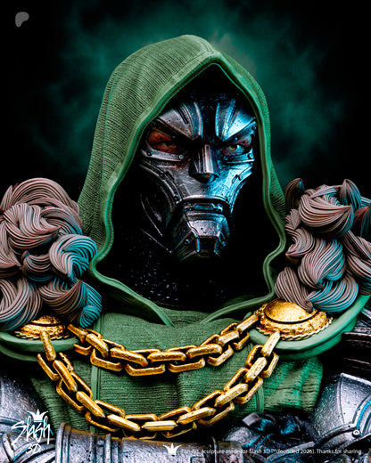 Dr. Doom Statue 3D-Printed Kit