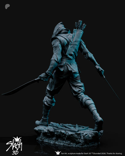 Green Arrow Absolute Statue 3D-Printed Kit