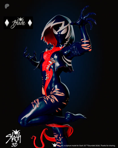 Gwenom Statue 3D-Printed Kit