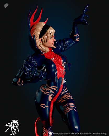 Gwenom Statue 3D-Printed Kit
