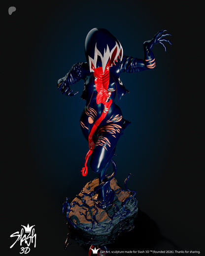 Gwenom Statue 3D-Printed Kit