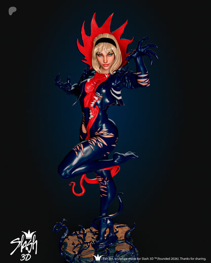 Gwenom Statue 3D-Printed Kit