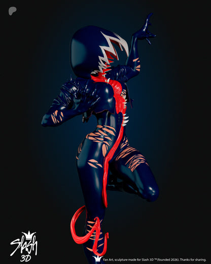 Gwenom Statue 3D-Printed Kit
