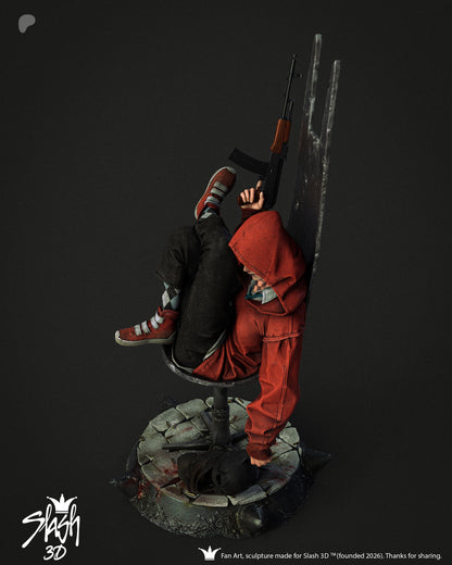 Absolute Harley Quinn Statue 3D-Printed Kit