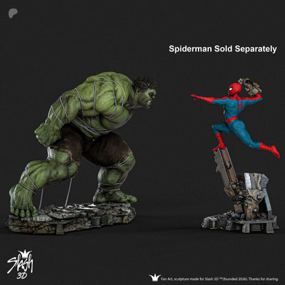 Hulk Statue 3D-Printed Kit