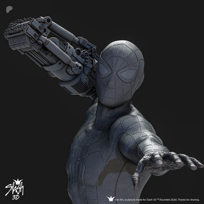 Spiderman Statue 3D-Printed Kit