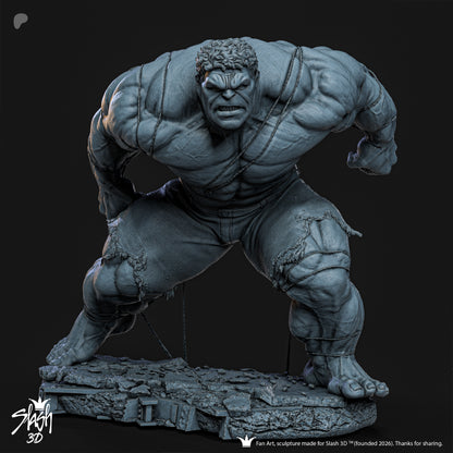 Hulk Statue 3D-Printed Kit