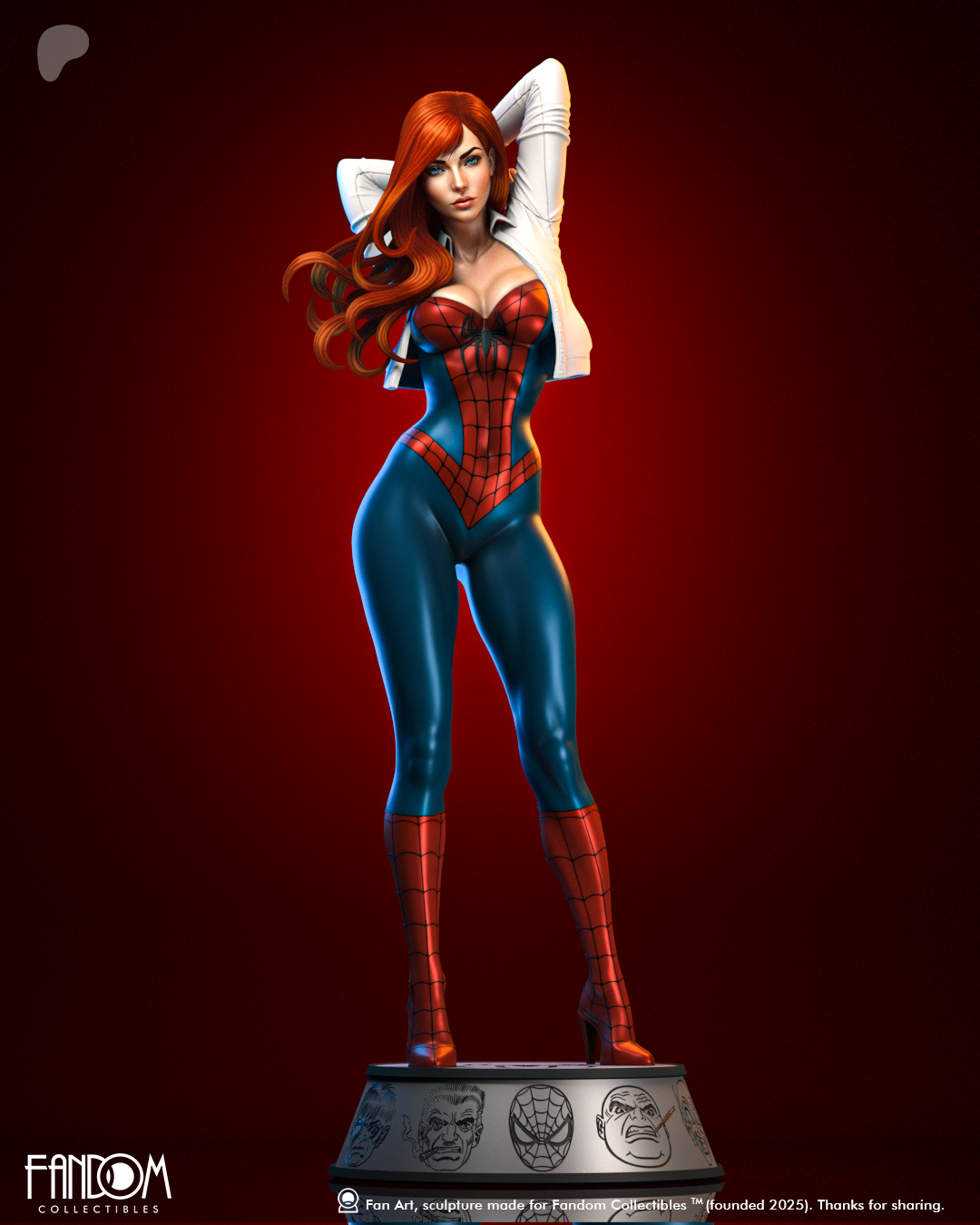 MJ Statue 3D-Printed Kit