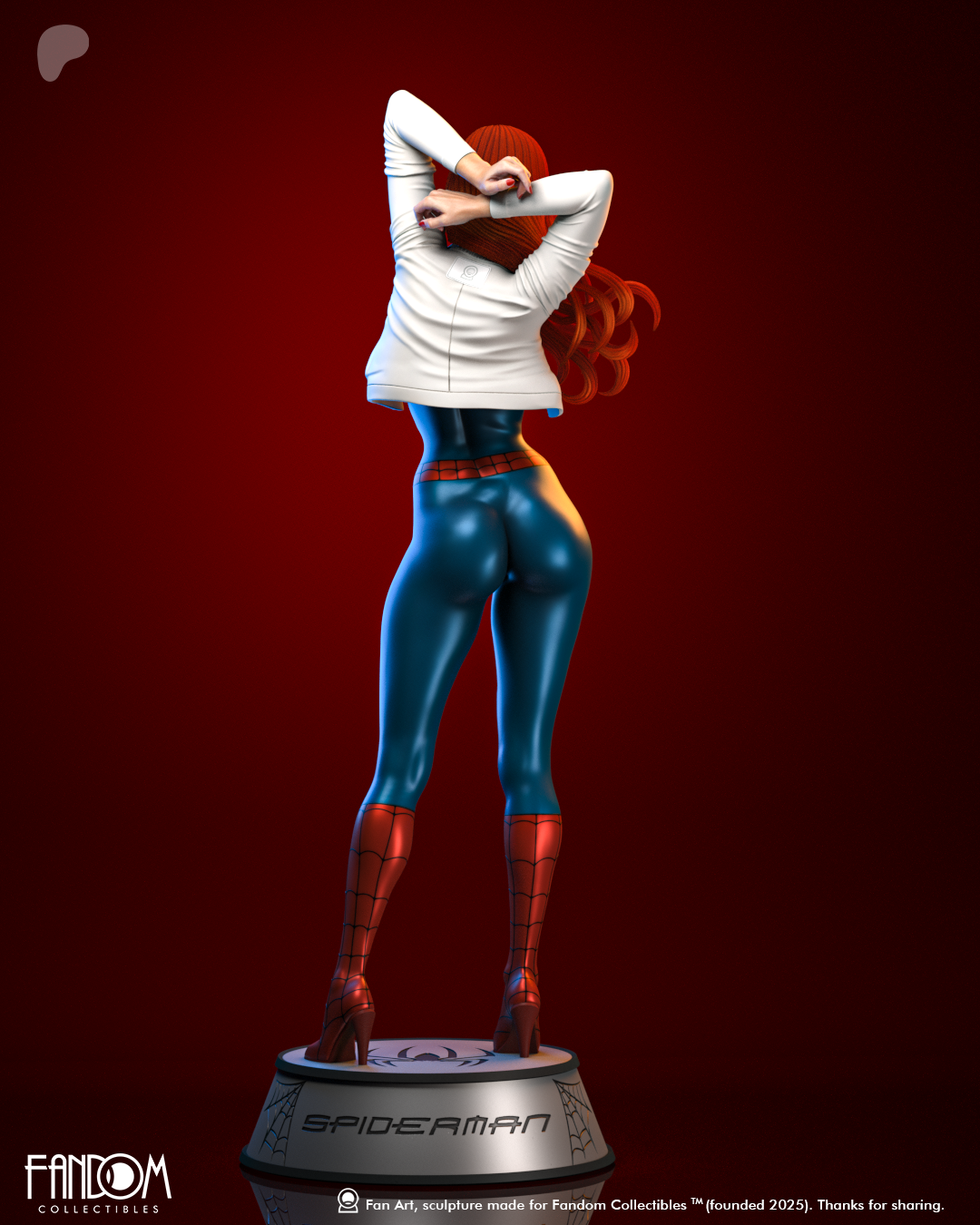 MJ Statue 3D-Printed Kit