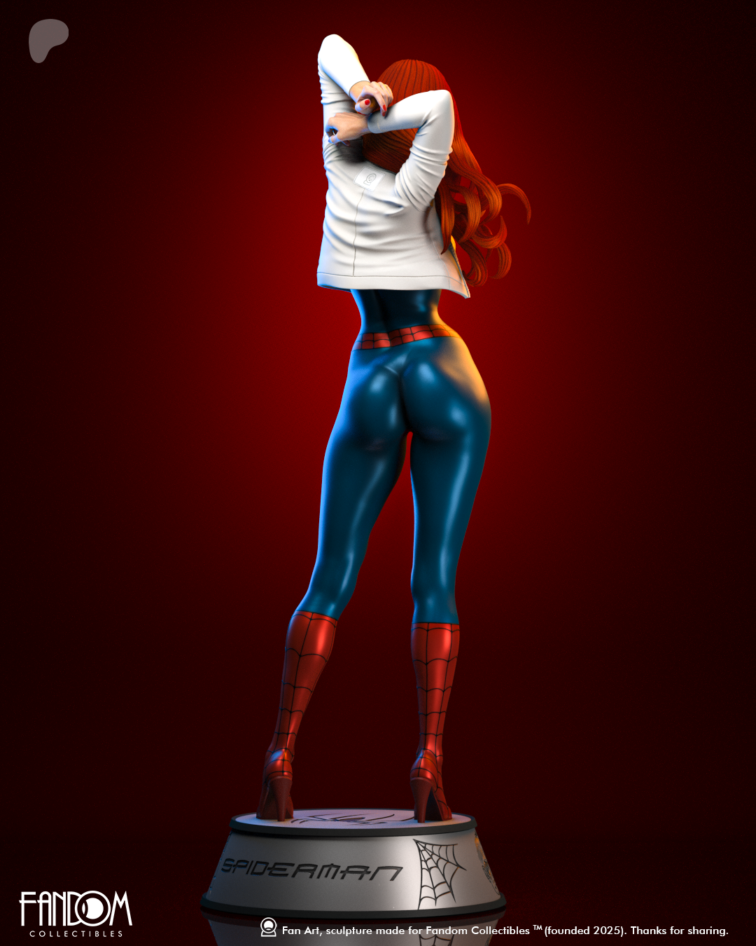 MJ Statue 3D-Printed Kit