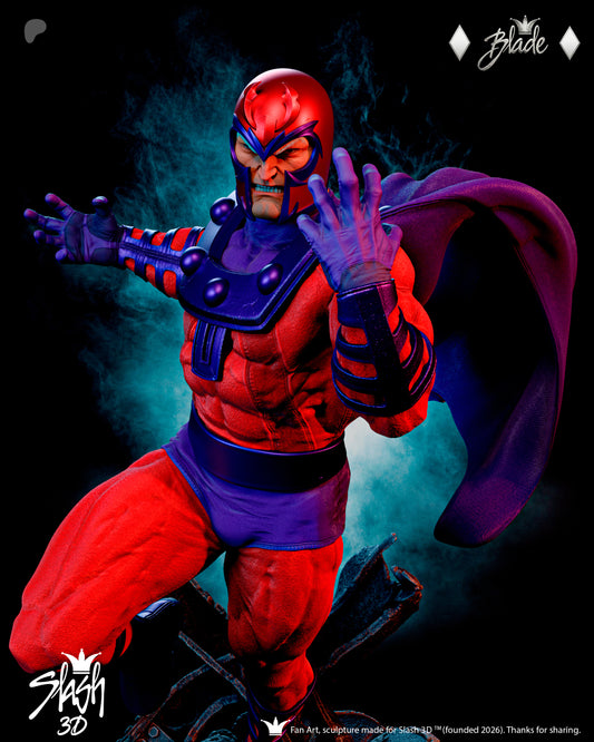 Magneto Statue 3D-Printed Kit