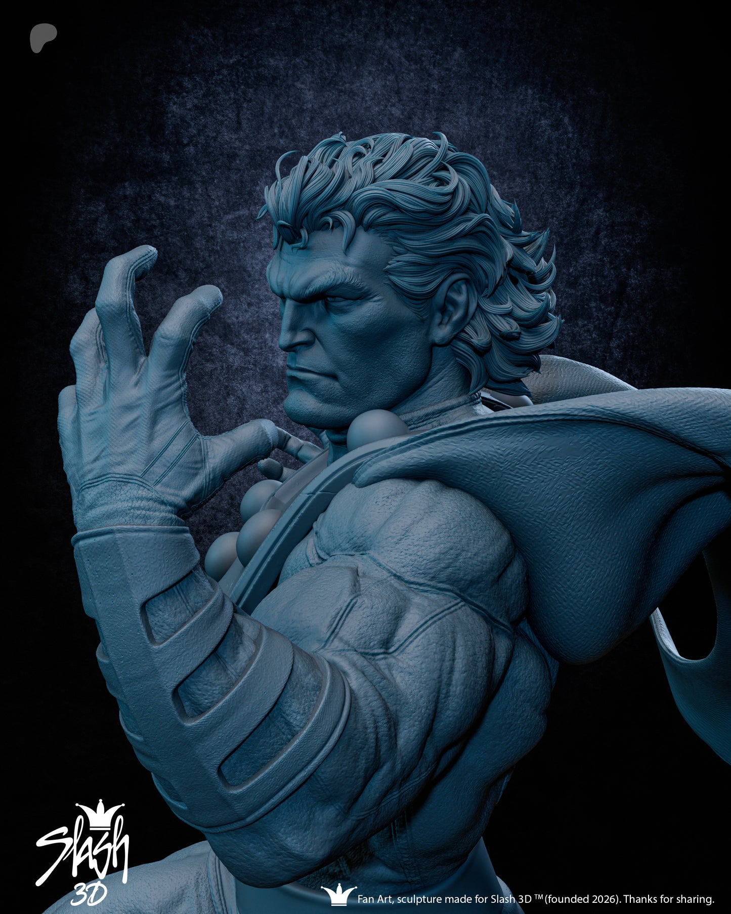 Magneto Statue 3D-Printed Kit
