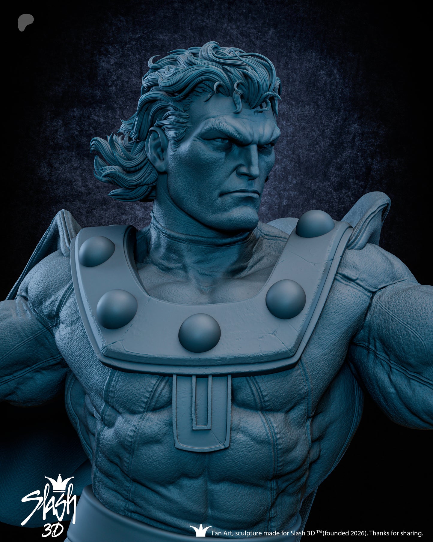 Magneto Statue 3D-Printed Kit