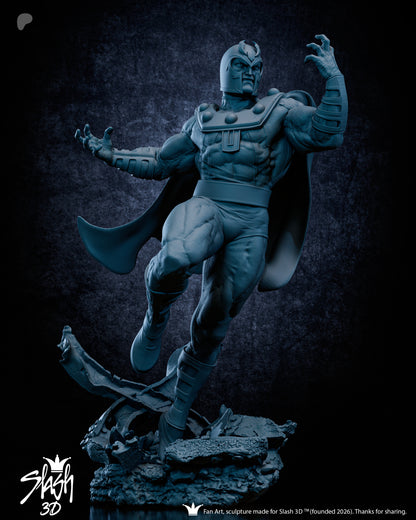 Magneto Statue 3D-Printed Kit