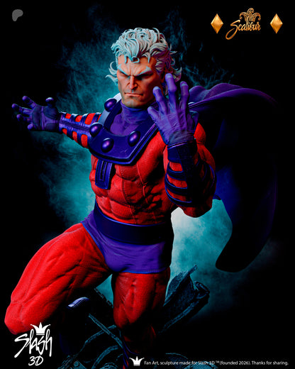 Magneto Statue 3D-Printed Kit