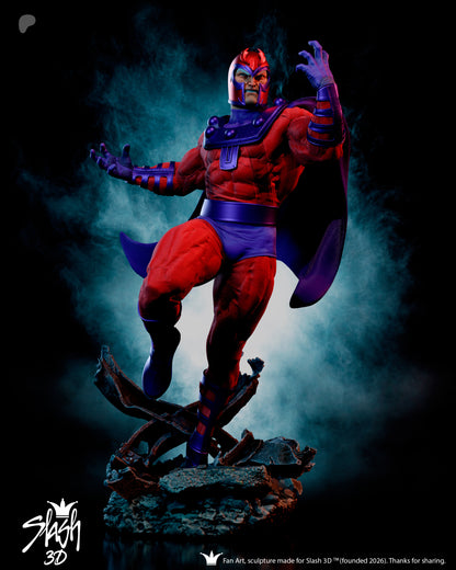 Magneto Statue 3D-Printed Kit