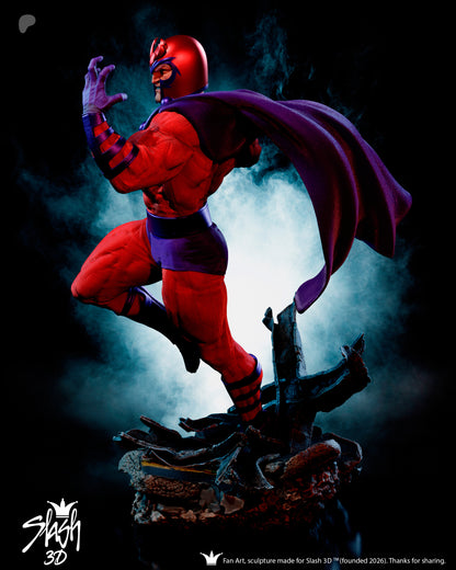 Magneto Statue 3D-Printed Kit