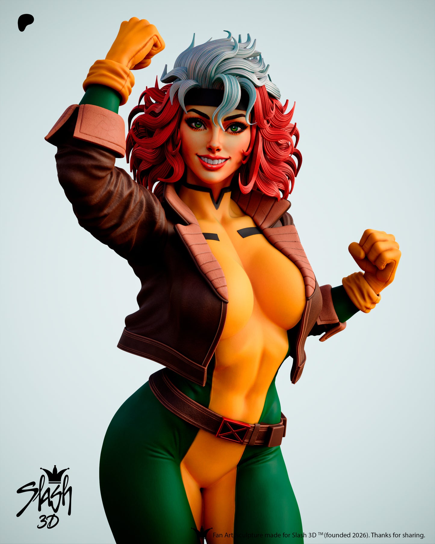 Rogue Statue 3D-Printed Kit