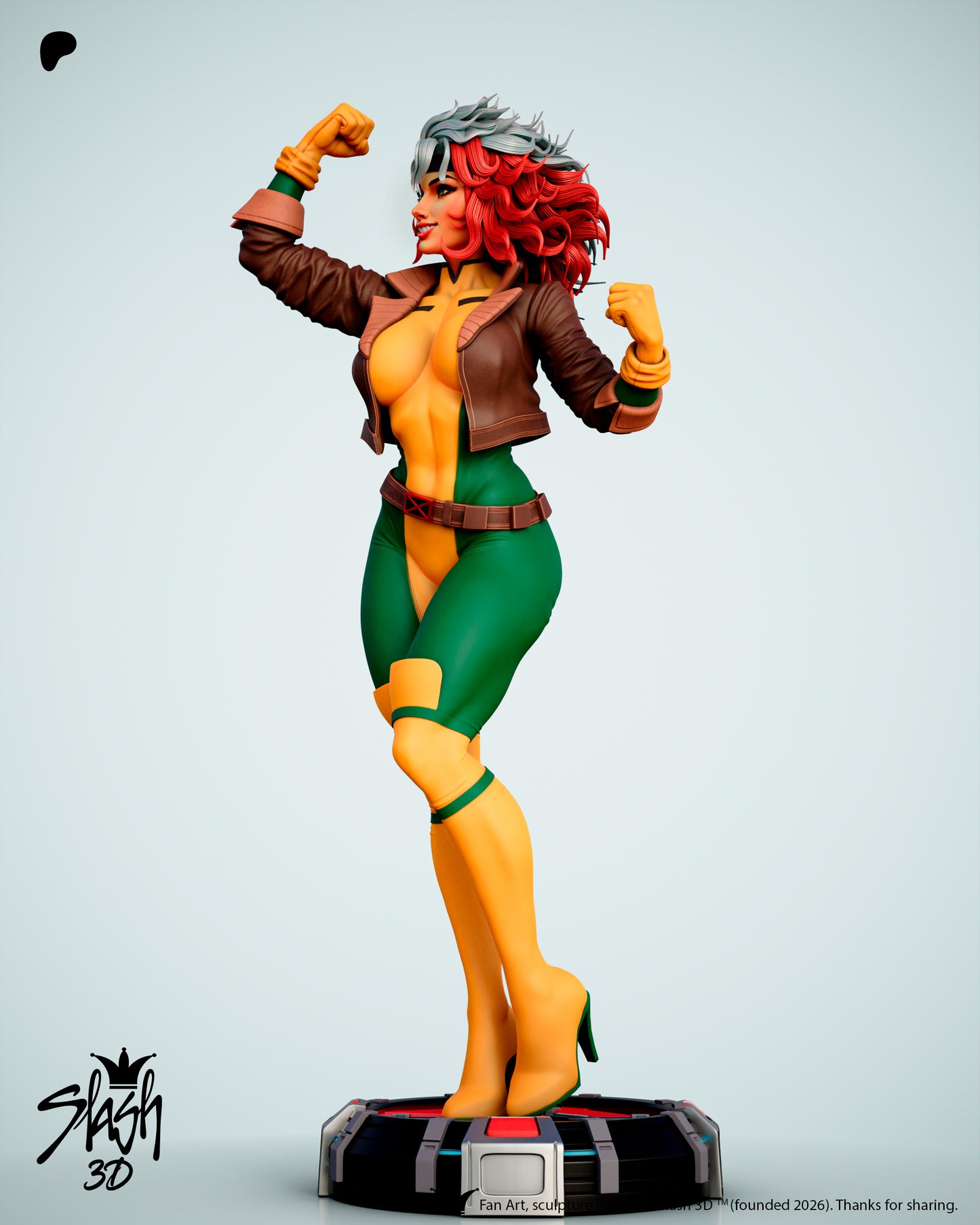 Rogue Statue 3D-Printed Kit