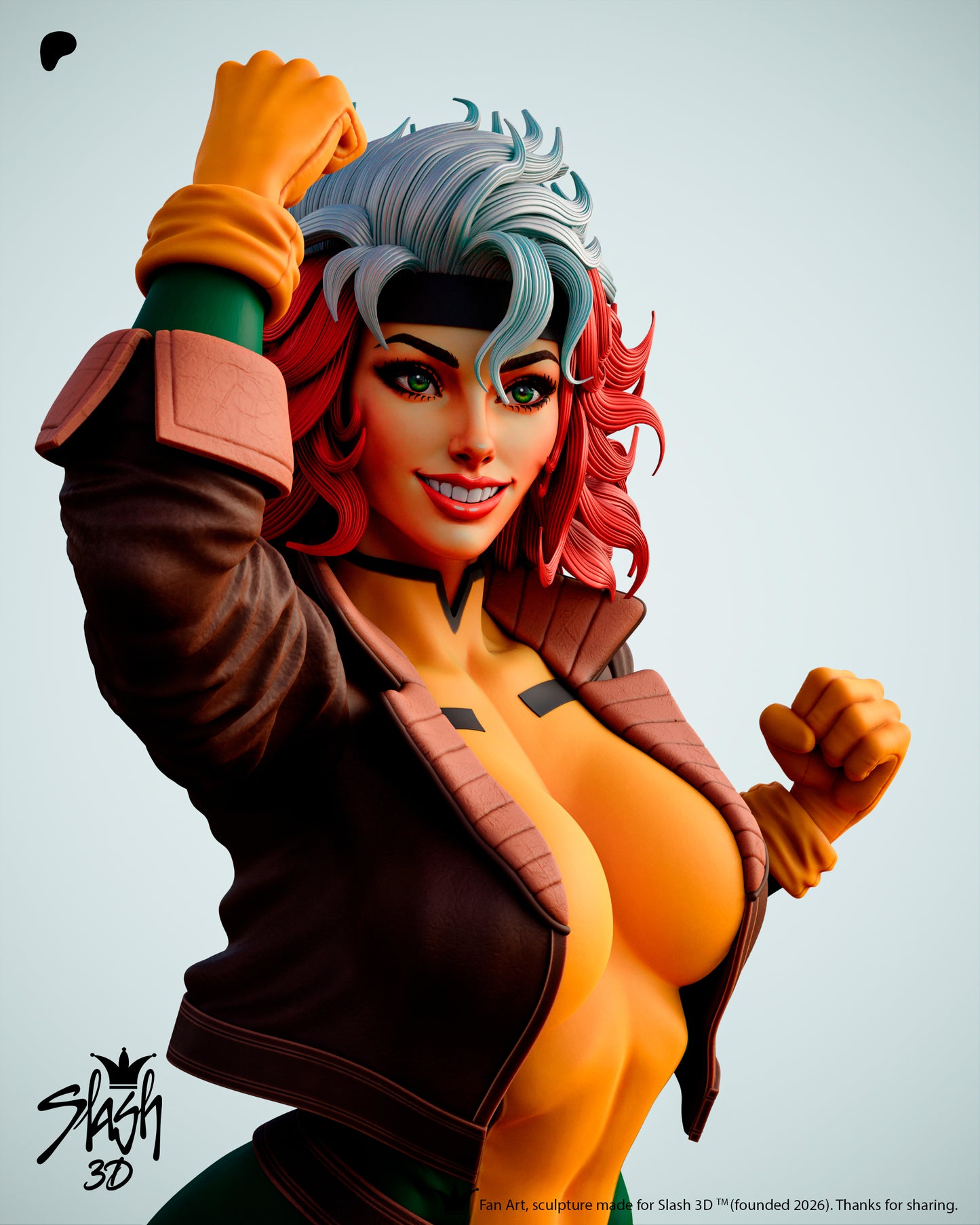 Rogue Statue 3D-Printed Kit
