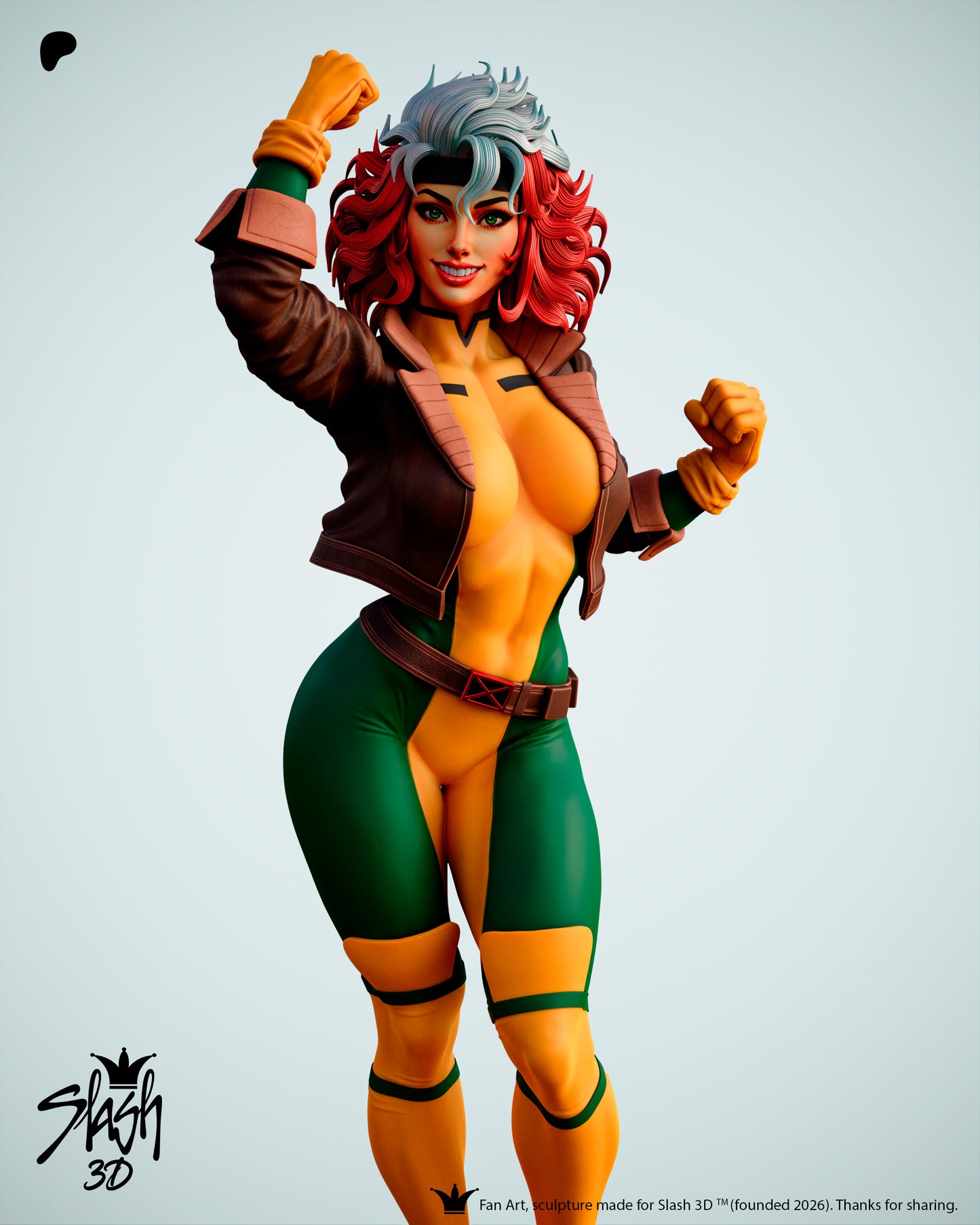 Rogue Statue 3D-Printed Kit