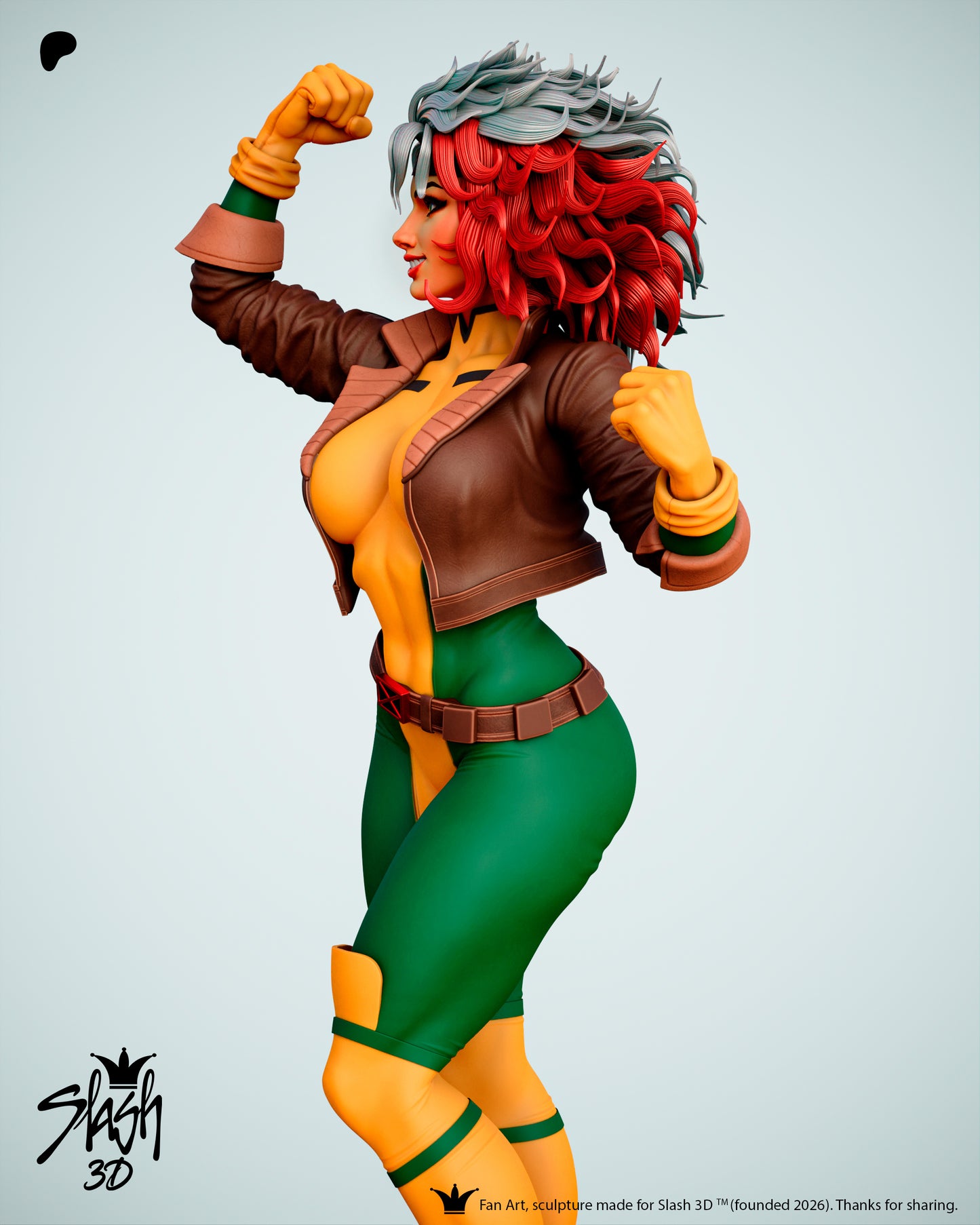 Rogue Statue 3D-Printed Kit