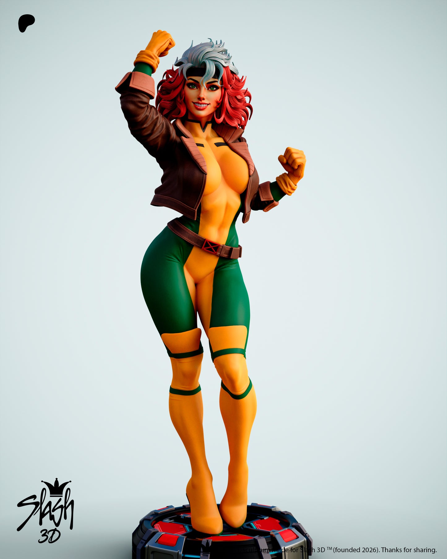 Rogue Statue 3D-Printed Kit